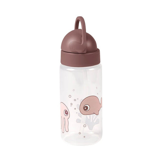 done by deer Trinkflasche Sea Friends rosa 350ml | Kita & Schule