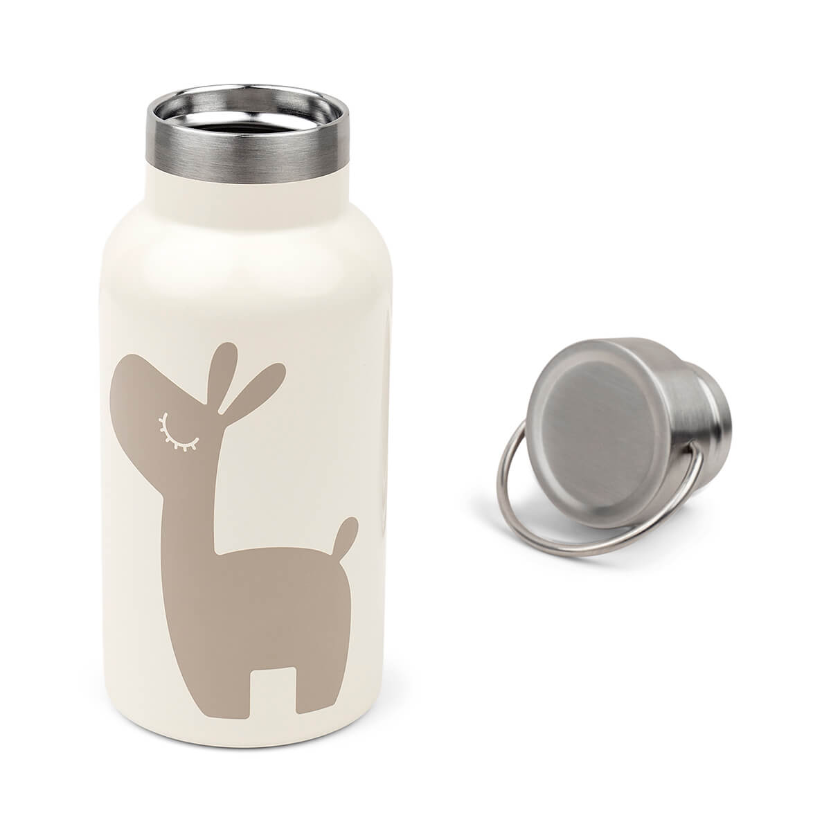 Done by Deer Edelstahl Thermosflasche 350ml "Lalee" in sandfarbe