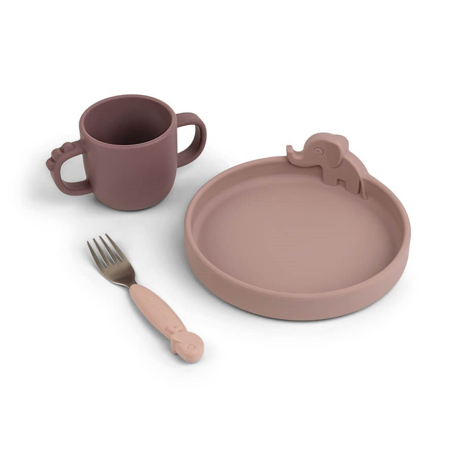 Dinner Set Deer friends | Farbe Powder