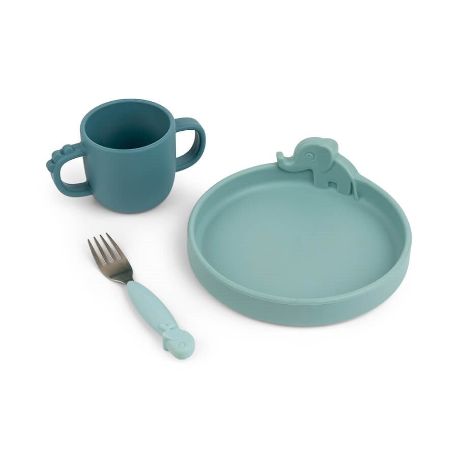 Dinner Set Deer friends | Farbe Blue