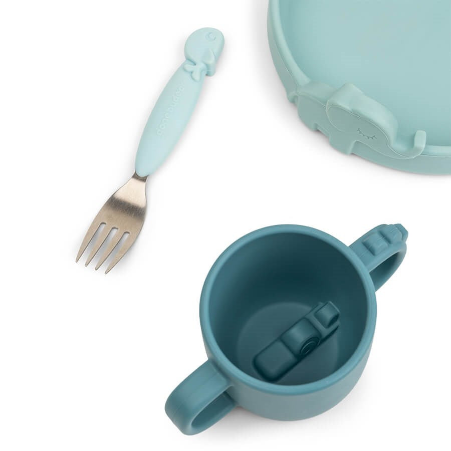 Dinner Set Deer friends | Farbe Blue