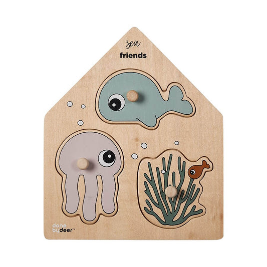 done by deer // Puzzle "Sea Friends" aus Holz