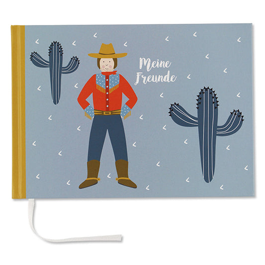 Kindergarten-Freundebuch Cowboy