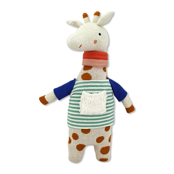 Ava&Yves // Kuscheltier Giraffe „Maila“ mit Ringelshirt