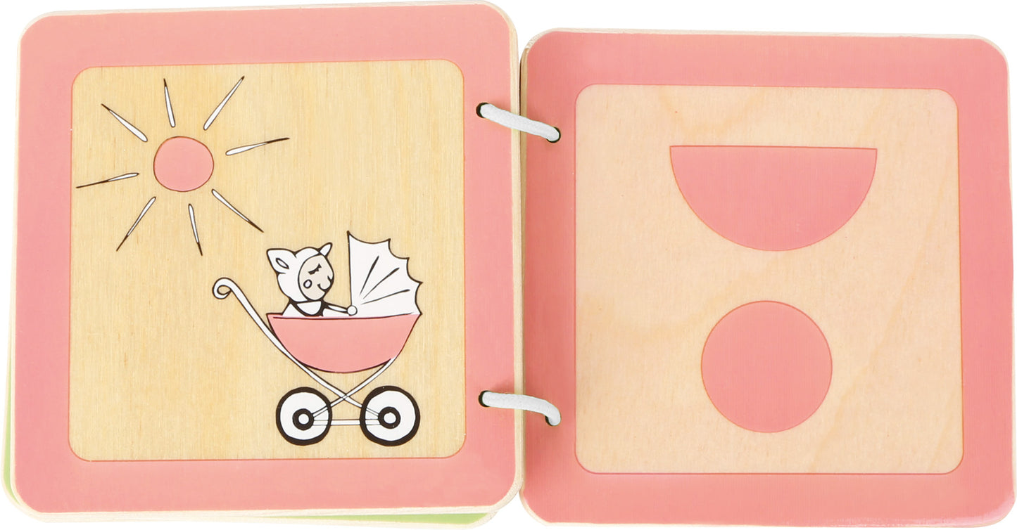 Holz Babybuch "Lotta" Schaf