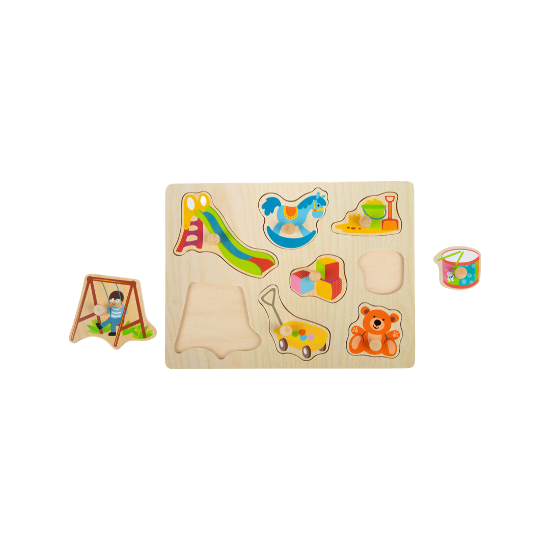 Motorik Puzzle Set | Spielplatz | ab 12 Monate