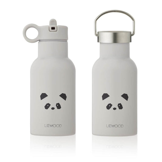 Liewood Trink- / Thermoflasche Anker, Panda hellgrau 350ml | Kita