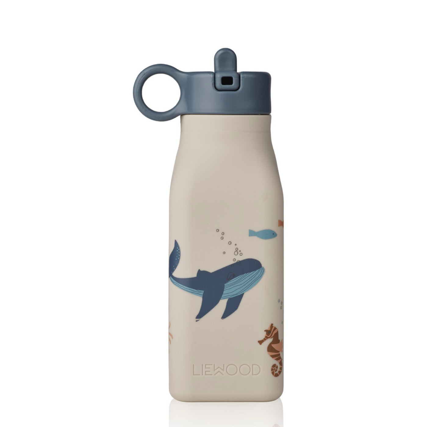 Liewood Silikon Trinkflasche Warren Sea creature/sandy mix 350ml 